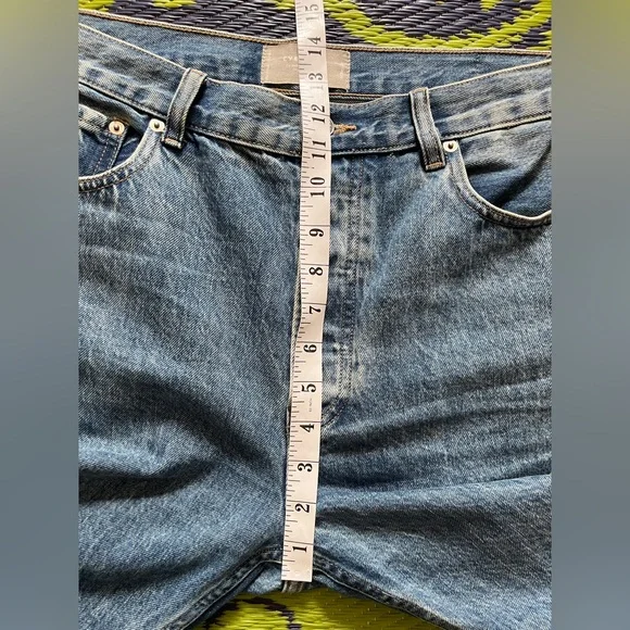 Everlane The Relaxed Straight Jean Size 30 Bottom Fly Vintage Wash Mid Rise - Picture 10 of 11